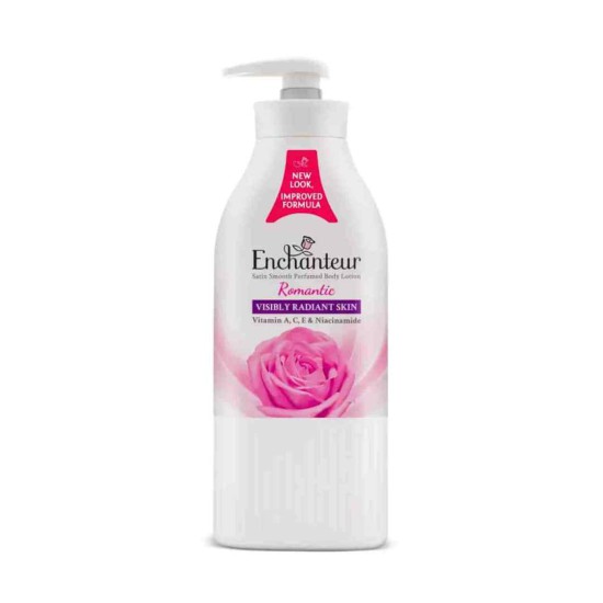 Enchanteur Romantic Satin Smooth Body Lotion 500ml