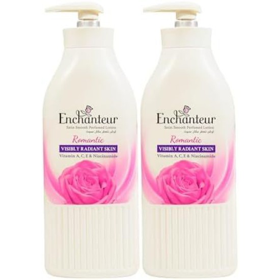 Enchanteur Romantic Satin Smooth Body Lotion 500ml